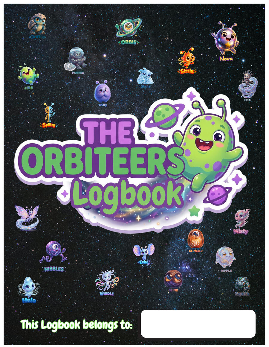 The Orbiteers Logbook cover